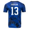 Maglia ufficiale Stati Uniti MORGAN 13 Trasferta Mondiali 2022 per Uomo